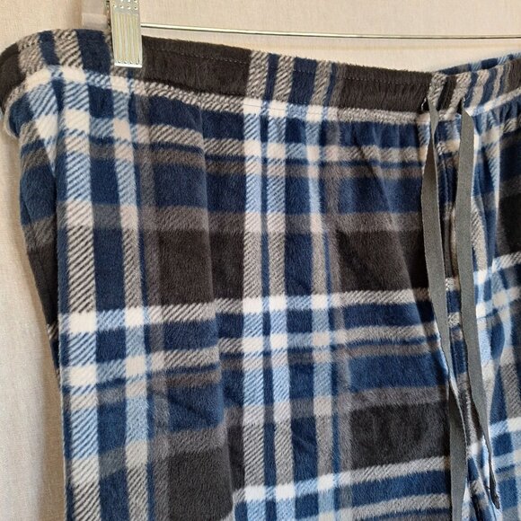 NWT Joe Boxer Warm Plaid Soft Fleece Elastic Waist Pants Size 3X Cozy Fall Winte - Picture 3 of 8